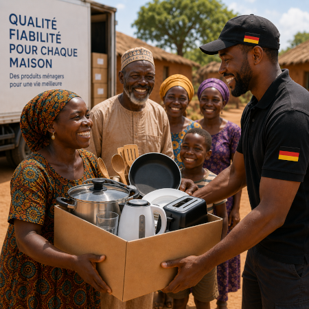 Les Produits allemands arrivent en Afrique