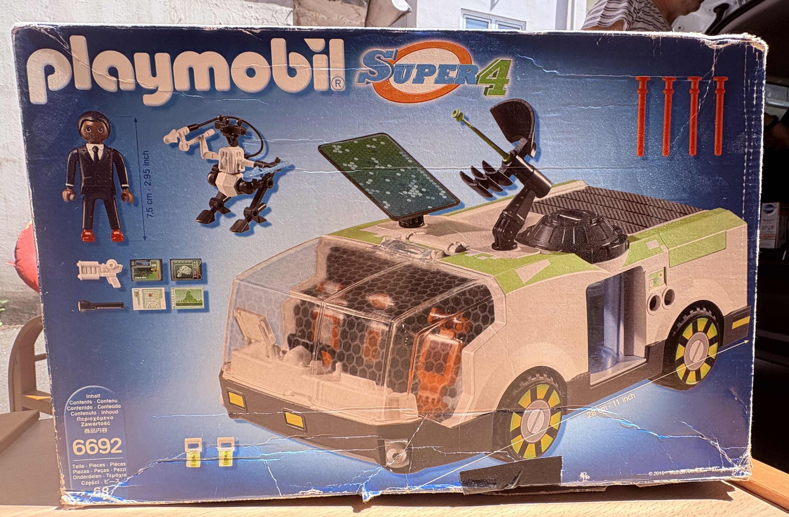 Playmobil véhicule de surveillance
